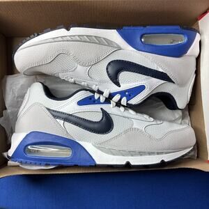 Size 9 Nike Air Max Correlate Men’s Running White Obsidian Blue Grey 511416-126